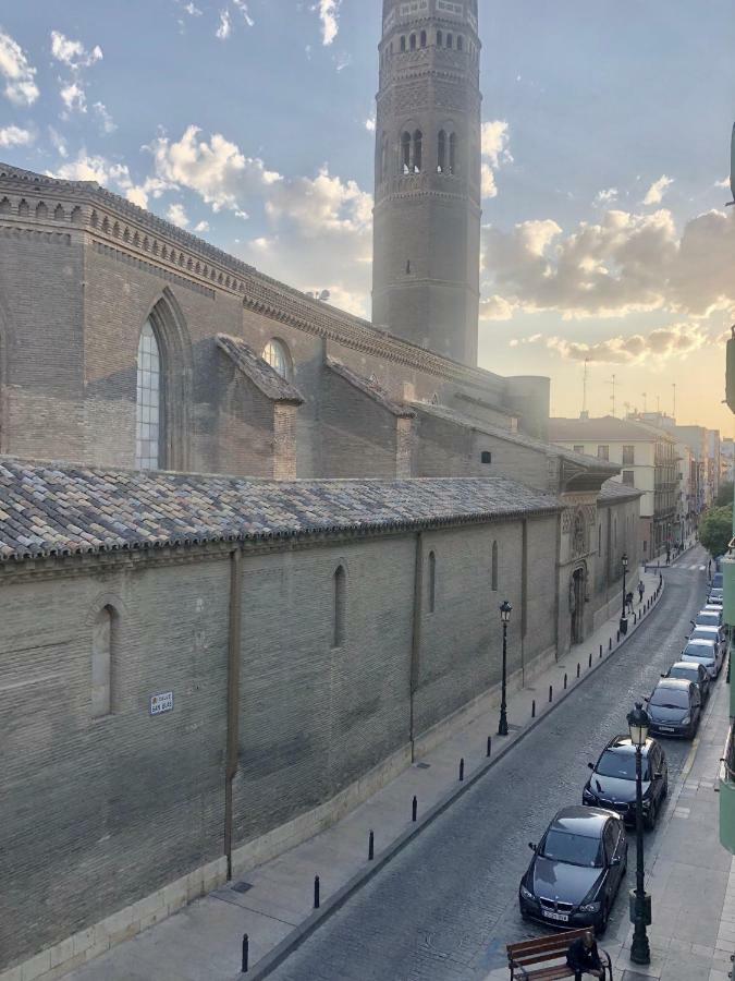 Apartamento San Blas-Antiguo Mercado Central Zaragoza Exterior foto